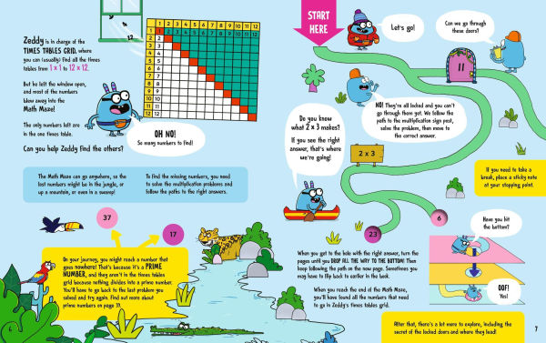 Mega Math Maze: A Multiplication Adventure