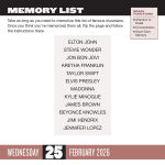 Alternative view 6 of 2026 Brainpower Puzzles Page-A-Day Calendar