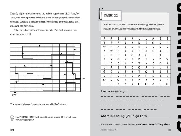 Cluedle: The Case of Rudolph's Revenge (Book 4): Crack the Case by Solving 80 Christmas Mystery Puzzles