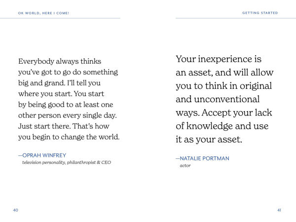 OK World, Here I Come!: Inspiring Advice for the Day After Graduation