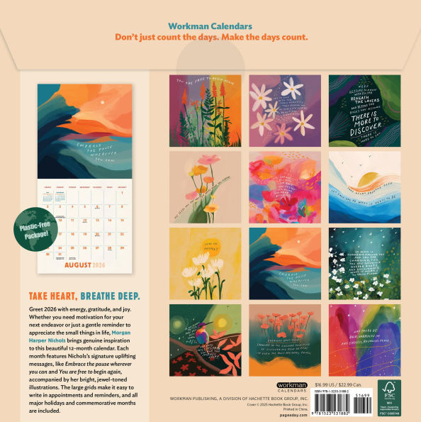 2026 Morgan Harper Nichols: Shine On, Anyway Wall Calendar