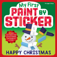 Title: My First Paint by Sticker: Happy Christmas, Author: Workman Publishing