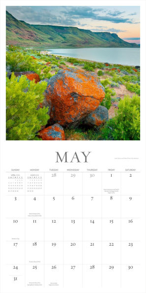 Oregon, My Oregon Wall Calendar 2026