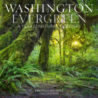 Title: Washington Evergreen Wall Calendar 2026