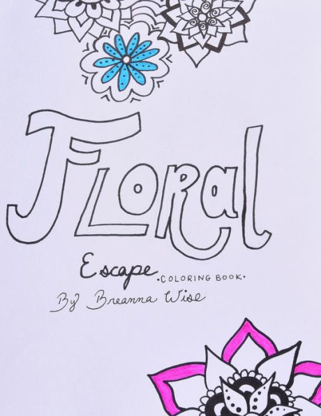 Floral Escape Coloring Book
