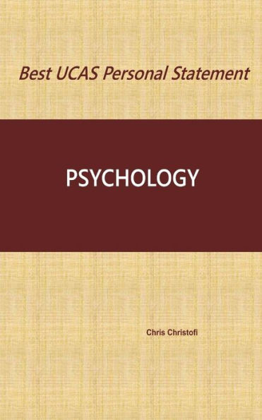 Best UCAS Personal Statement: Psychology