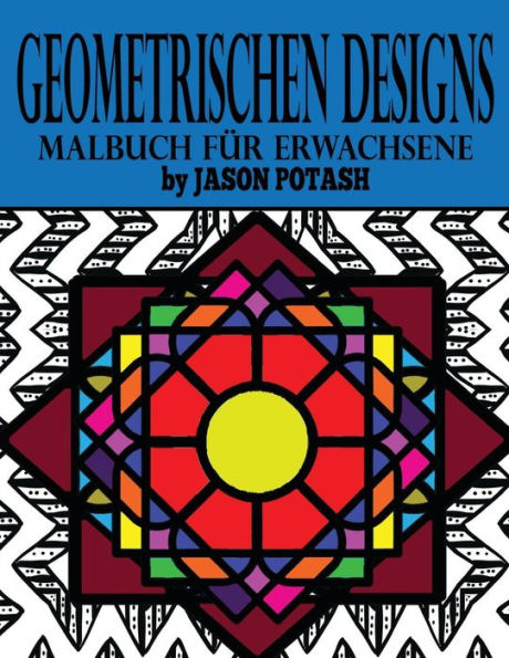 Geometrischen Designs Malbuch Fur Erwachsene