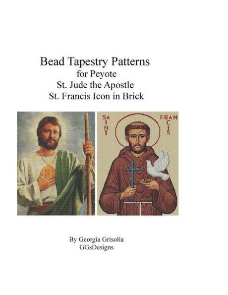 Bead Tapestry Patterns for Peyote St. Jude the Apostle St. Francis Icon