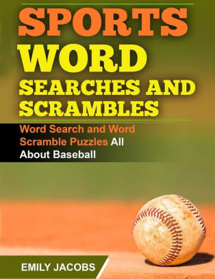 Sports Word Searches and Scrambles - Baseball: Word Search and Word