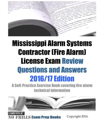 Mississippi Alarm Systems Contractor (Fire Alarm) License Exam Review Sns-Brigh10