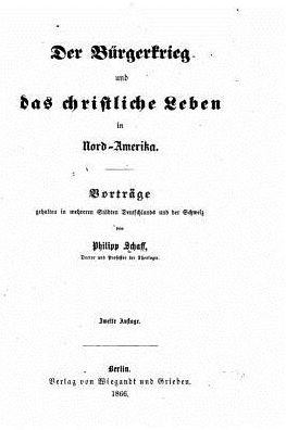 Der Bürgerkrieg und das christliche leben in Nord-Amerika