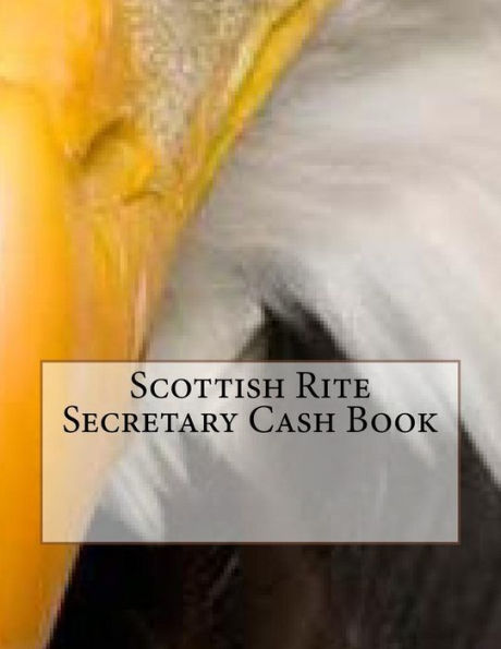 Scottish Rite Secretary Cash Book