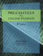 Pre-Calculus for College Students: 1St Edition