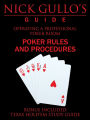 Nick Gullo'S Guide: Operating a Professional Poker Room