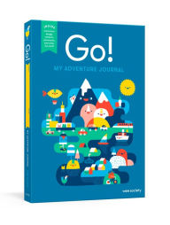 Title: Go! (Blue): A Kids' Interactive Travel Diary and Journal, Author: Wee Society