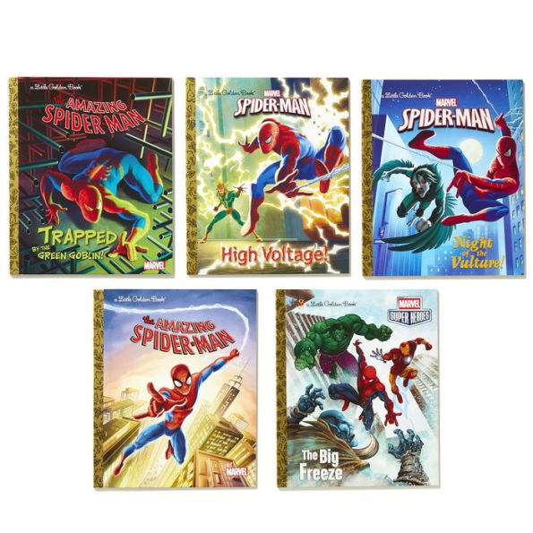 Spider-Man Little Golden Book Library (Marvel)