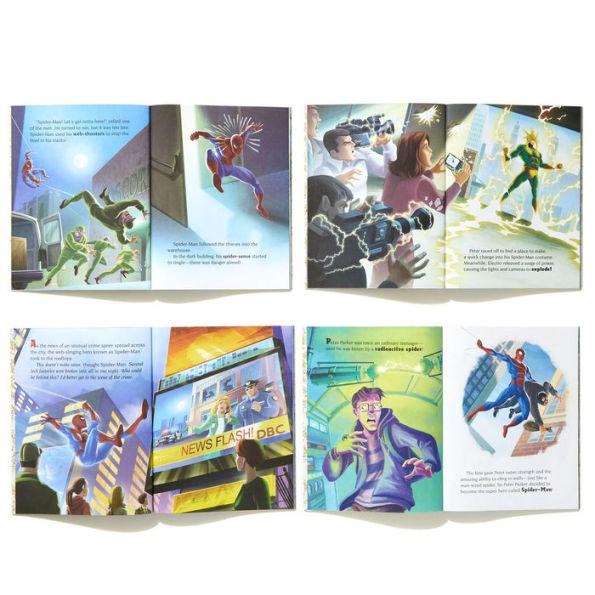 Spider-Man Little Golden Book Library (Marvel)