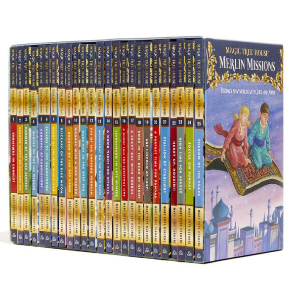  Magic Tree House Merlin Missions Books 1-4 Boxed Set (Magic  Tree House (R) Merlin Mission): 9781524770532: Osborne, Mary Pope: Books