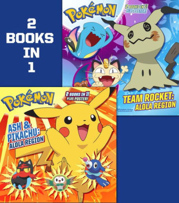 Ash And Pikachu Alola Regionteam Rocket Alola Region Pokemonpaperback