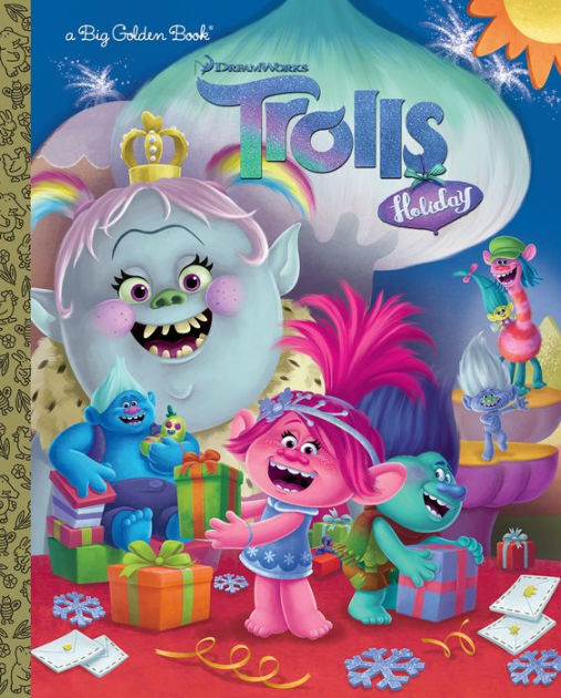 Trolls Holiday Big Golden Book (DreamWorks Trolls) by David Lewman ...