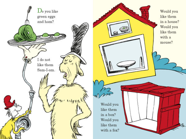 Green Eggs and Ham: A Magnetic Play Book