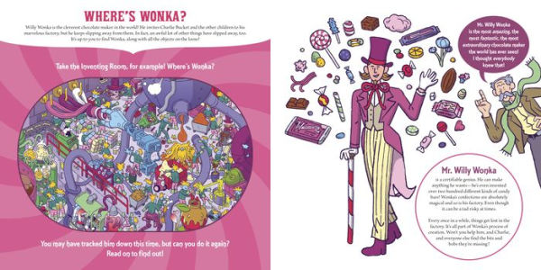 Where's Wonka?: A Search-and-Find Book by Roald Dahl, Wren McDonald,  Hardcover