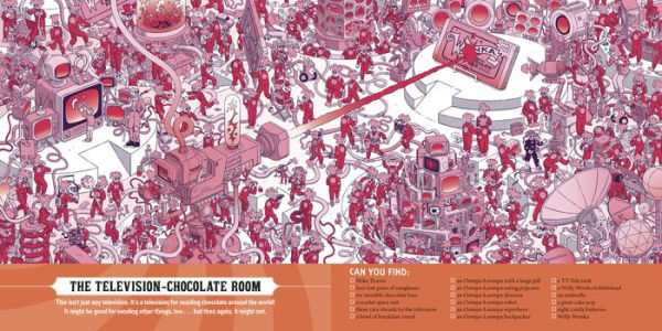 Where's Wonka?: A Search-and-Find Book