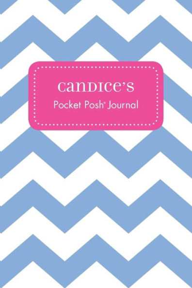 Candice's Pocket Posh Journal, Chevron