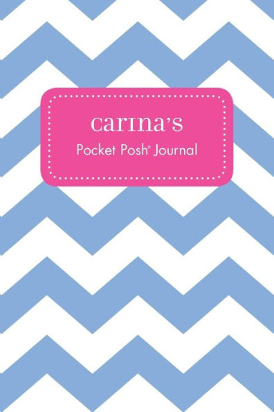 Carina's Pocket Posh Journal, Chevron