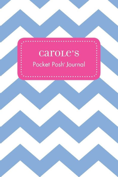 Carole's Pocket Posh Journal, Chevron