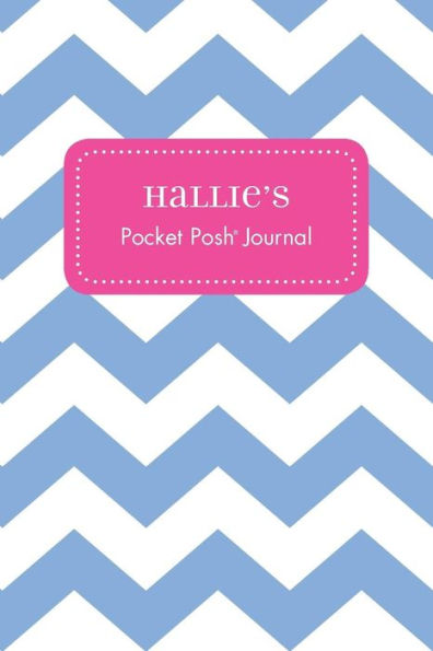Hallie's Pocket Posh Journal, Chevron