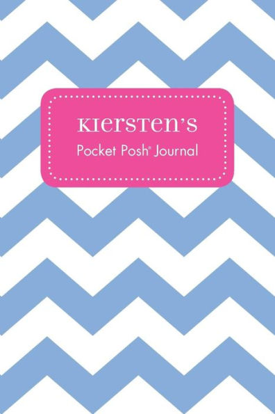 Kiersten's Pocket Posh Journal, Chevron