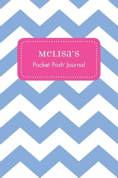 Melisa's Pocket Posh Journal, Chevron