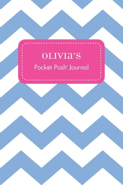 Olivia's Pocket Posh Journal, Chevron