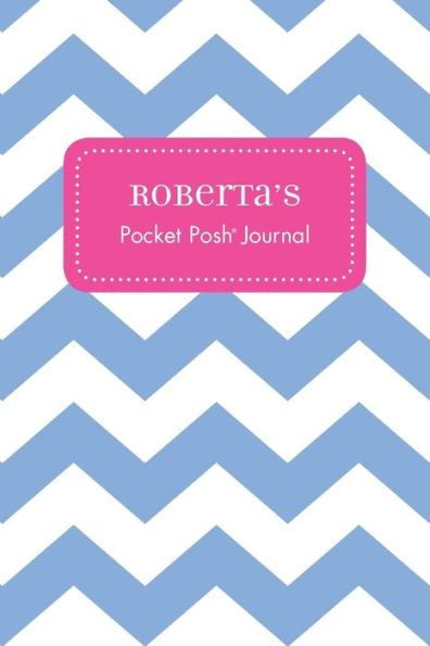 Roberta's Pocket Posh Journal, Chevron