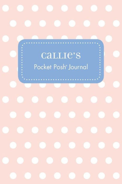 Callie's Pocket Posh Journal, Polka Dot