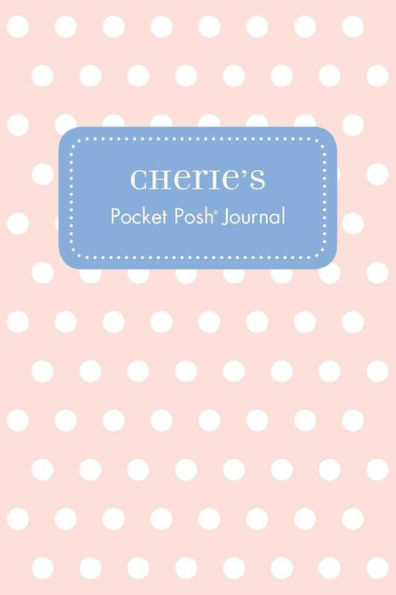Cherie's Pocket Posh Journal, Polka Dot