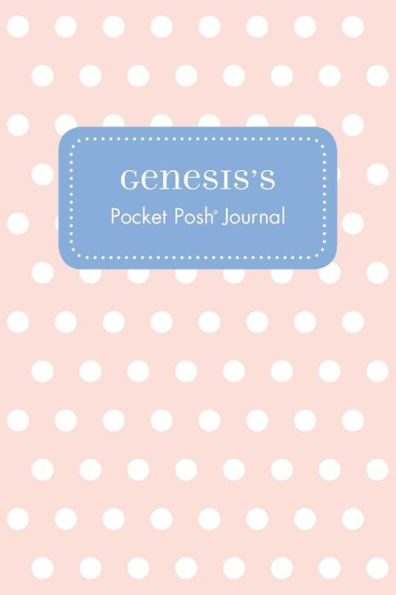 Genesis's Pocket Posh Journal, Polka Dot