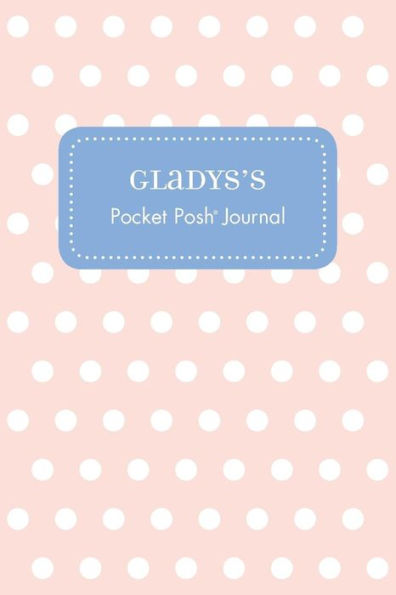 Gladys's Pocket Posh Journal, Polka Dot