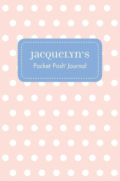 Jacquelyn's Pocket Posh Journal, Polka Dot