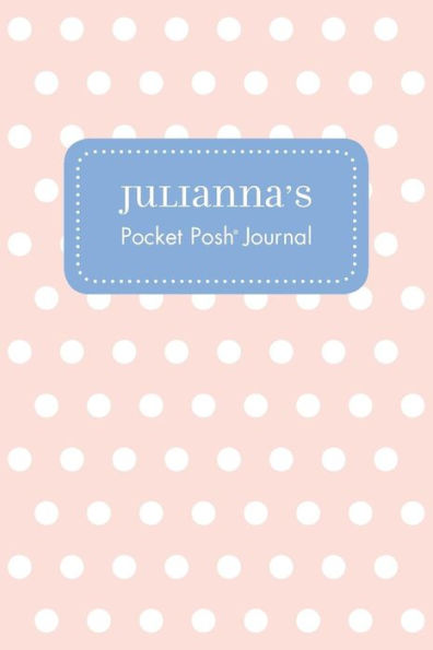 Julianna's Pocket Posh Journal, Polka Dot
