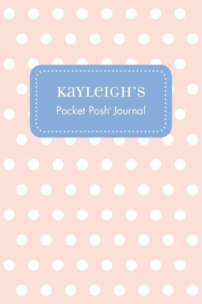 Kayleigh's Pocket Posh Journal, Polka Dot