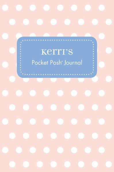 Kerri's Pocket Posh Journal, Polka Dot