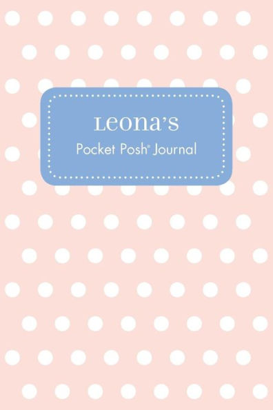 Leona's Pocket Posh Journal, Polka Dot