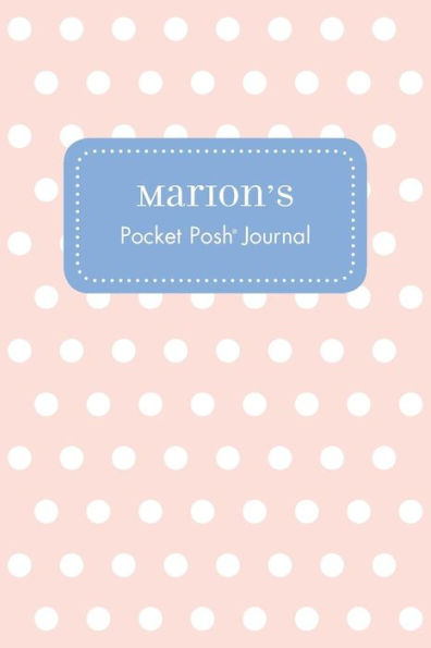 Marion's Pocket Posh Journal