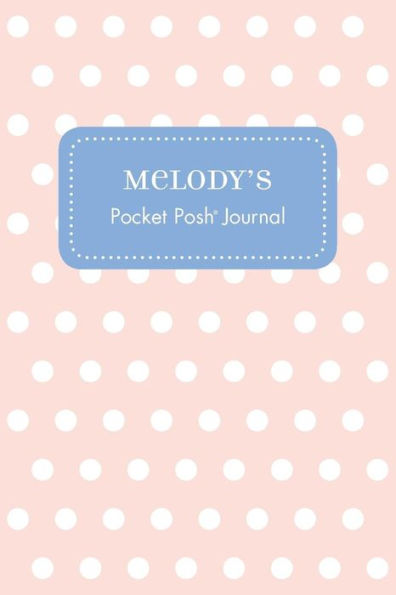 Melody's Pocket Posh Journal, Polka Dot