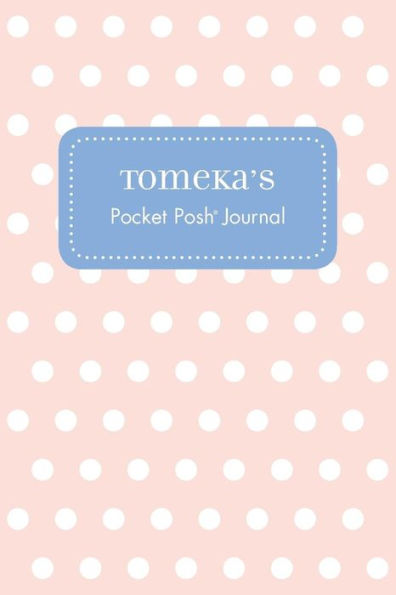Tomeka's Pocket Posh Journal, Polka Dot