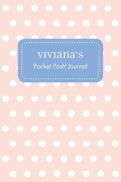 Viviana's Pocket Posh Journal, Polka Dot
