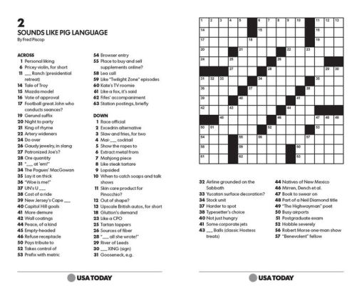 Usa Today Crossword Super Challenge 200 Puzzles By Usa Today
