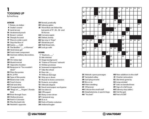 Usa Today Crossword Super Challenge 200 Puzzles By Usa Today Paperback Barnes Noble